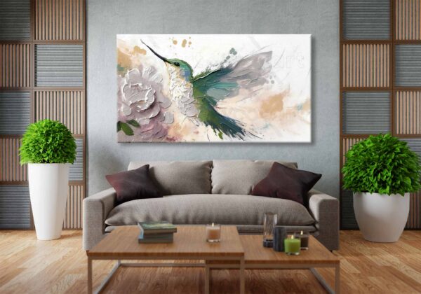 Dekoratif Kuş Kanvas Tablo - VOOV2427