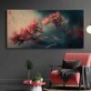 Dekoratif Çiçekler Kanvas Tablo - VOOV2438