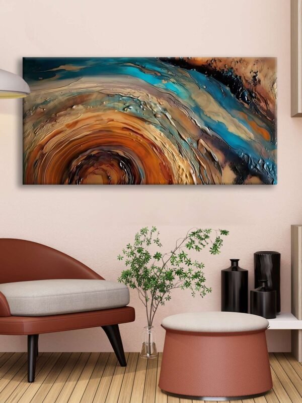 Abstract Art Dekoratif Kanvas Tablo - VOOV2480