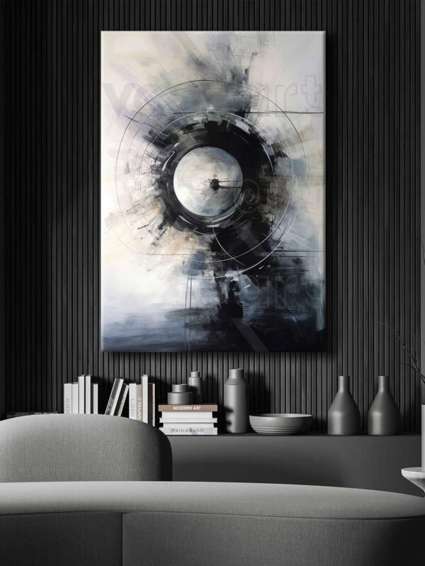 Abstract Art Dekoratif Kanvas Tablo - VOOV2496