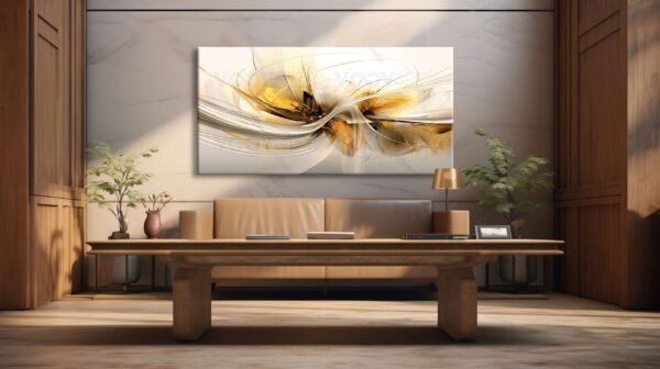 Abstract Art Dekoratif Kanvas Tablo - VOOV2497