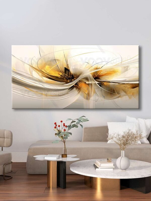 Abstract Art Dekoratif Kanvas Tablo - VOOV2497