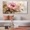 Abstract Art Flower Dekoratif Kanvas Tablo - VOOV2499