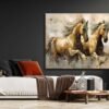 Horses Dekoratif Kanvas Tablo - VOOV2500