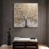 Abstract Art Tree Dekoratif Kanvas Tablo - VOOV2506