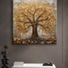 Abstract Art Tree Dekoratif Kanvas Tablo - VOOV2507