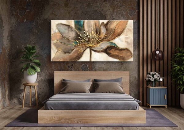 Muhteşem CENNET ÇİÇEĞİ Kanvas Tablo - VOOV2525