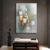 Abstract Art Dekoratif Kanvas Tablo - VOOV2526