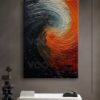 Abstract Art Dekoratif Kanvas Tablo - VOOV2540