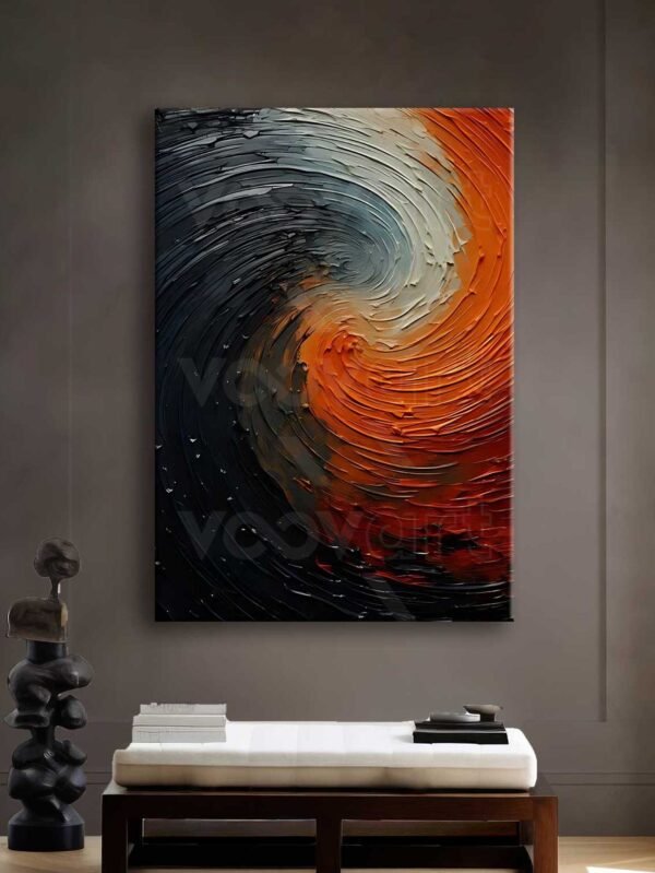 Abstract Art Dekoratif Kanvas Tablo - VOOV2540