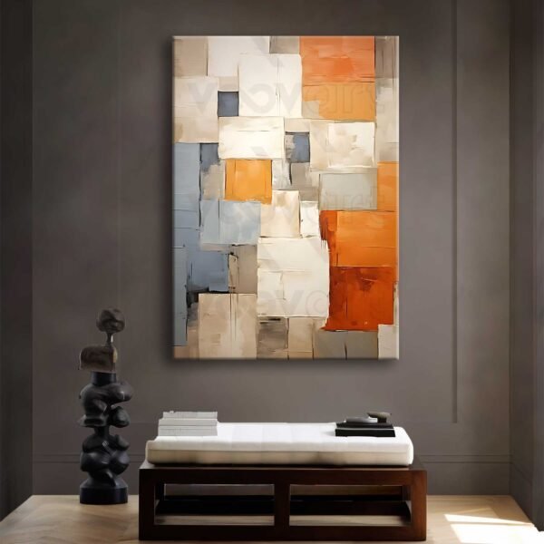 Abstract Art Dekoratif Kanvas Tablo - VOOV2544