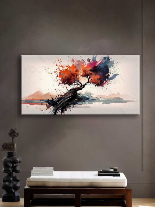 Abstract Art Dekoratif Kanvas Tablo - VOOV2547
