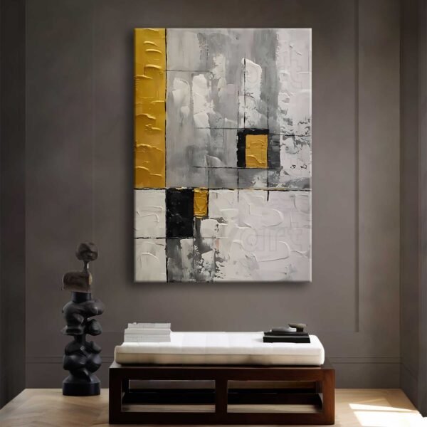 Abstract Art Dekoratif Kanvas Tablo - VOOV2549