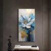 Abstract Art Flower Dekoratif Kanvas Tablo - VOOV2550