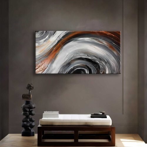 Abstract Art Dekoratif Kanvas Tablo - VOOV2551