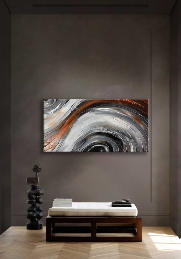 Abstract Art Dekoratif Kanvas Tablo - VOOV2551