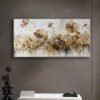 Abstract Art Flowers Dekoratif Kanvas Tablo - VOOV2565