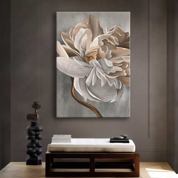 Dekoratif Çiçek Kanvas Tablo - VOOV2571