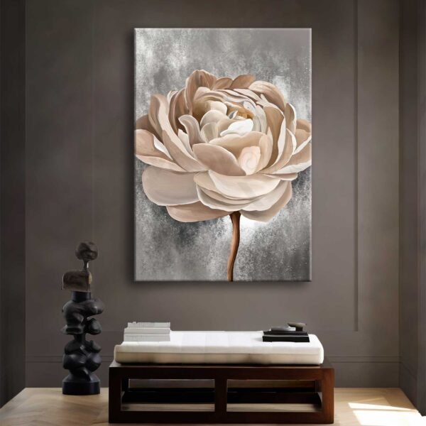 Dekoratif Çiçek Kanvas Tablo - VOOV2572