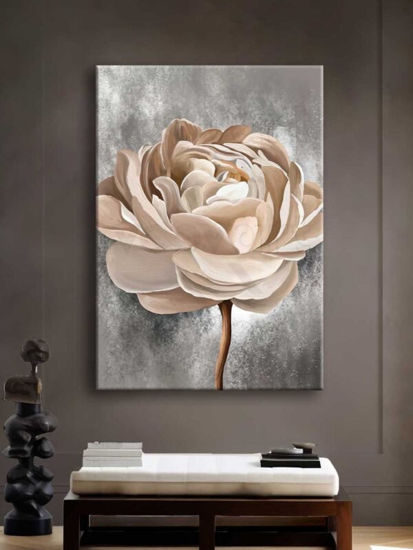 Dekoratif Çiçek Kanvas Tablo - VOOV2572