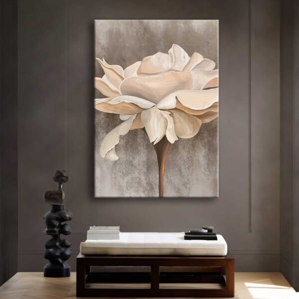 Dekoratif Çiçek Kanvas Tablo - VOOV2573