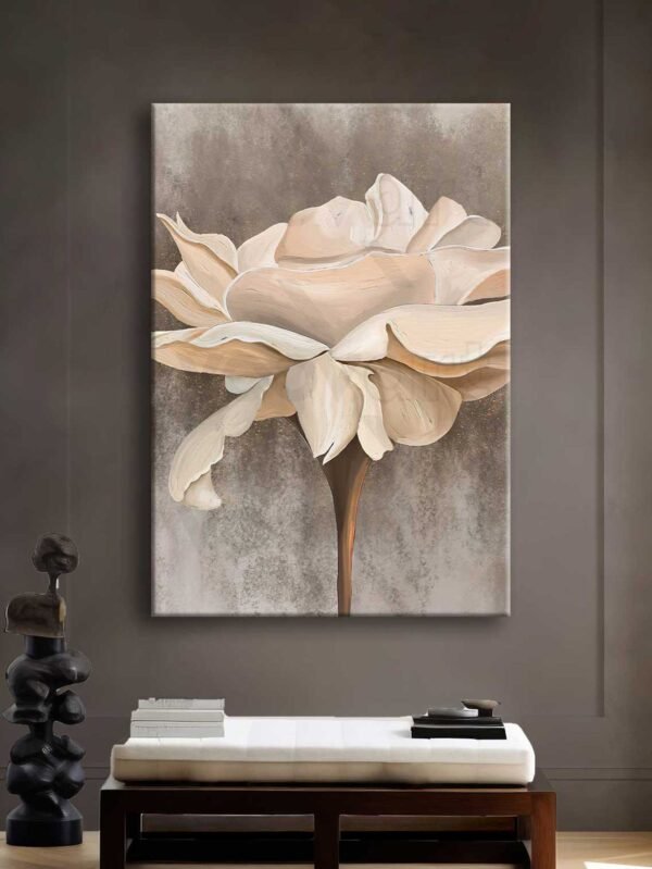 Dekoratif Çiçek Kanvas Tablo - VOOV2573