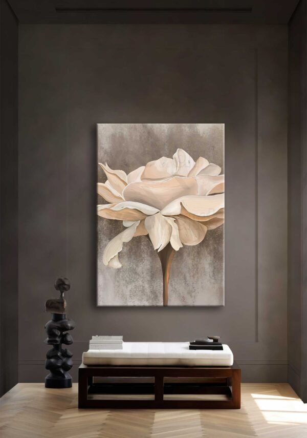 Dekoratif Çiçek Kanvas Tablo - VOOV2573