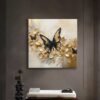 Premium Kelebek Dekoratif Kanvas Tablo - VOOV2578