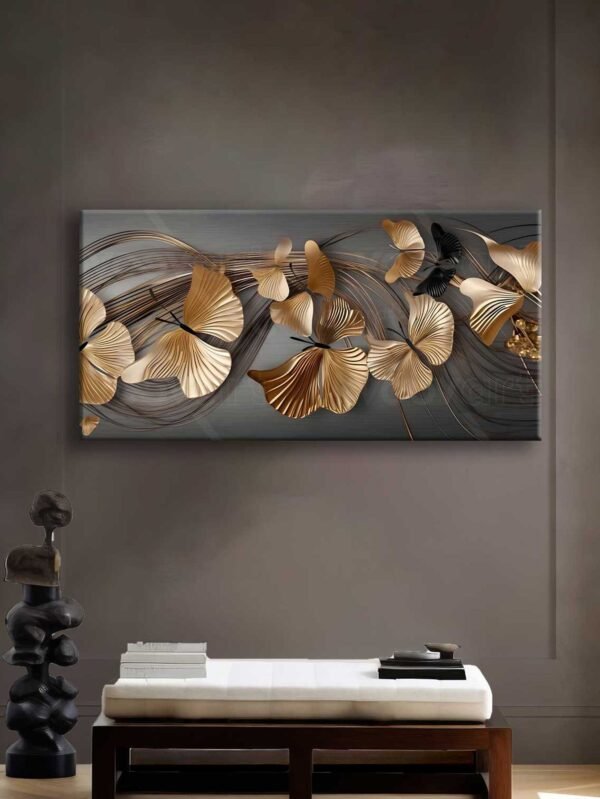 Dekoratif Kelebekler Kanvas Tablo - VOOV2591