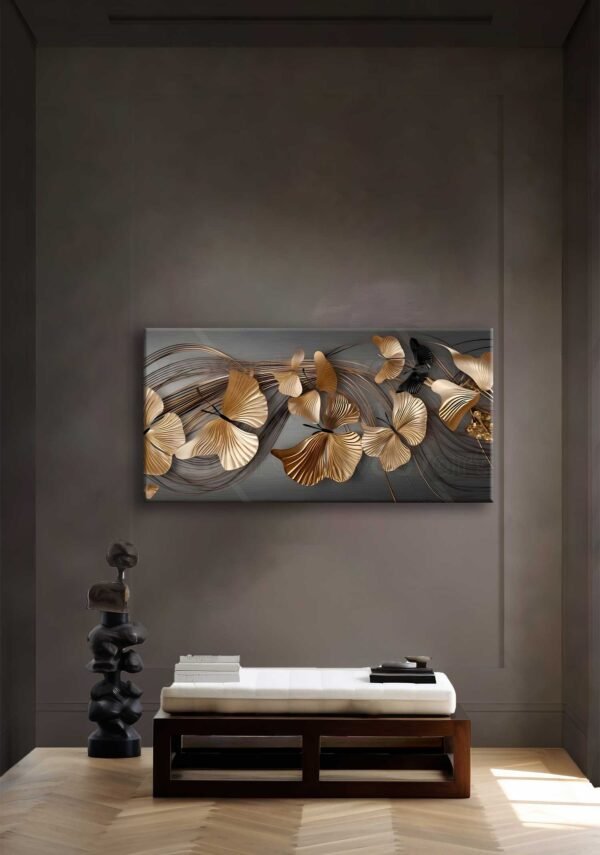 Dekoratif Kelebekler Kanvas Tablo - VOOV2591