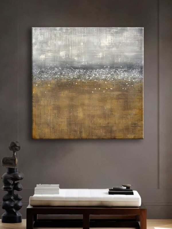 Modern Soyut Dekoratif  Kanvas Tablo - VOOV2621