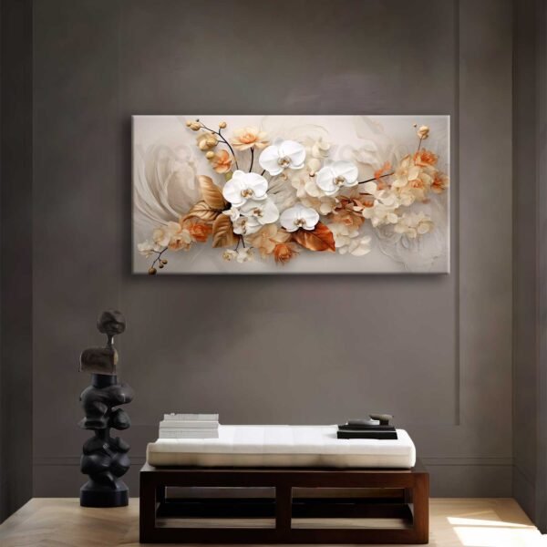 Muhteşem Orkideler Dekoratif Kanvas Tablo - VOOV2625