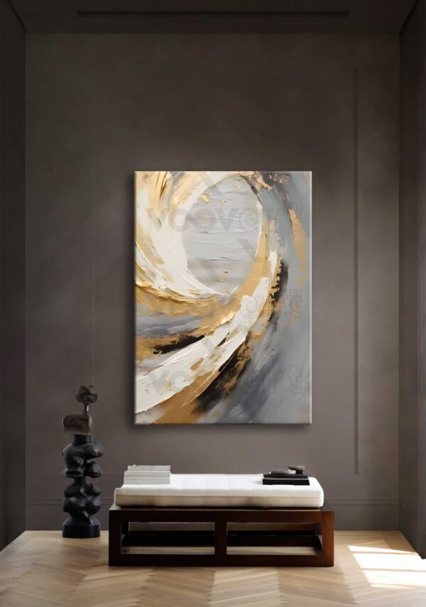 Soyut Dekoratif Kanvas Tablo - VOOV2641