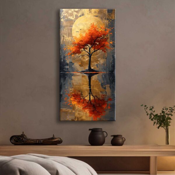 Dekoratif Ağaç Kanvas Tablo -VOOV2661