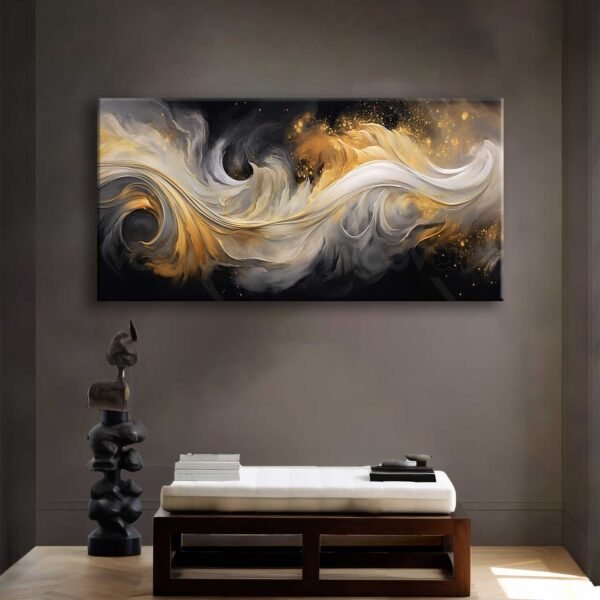 Soyut Dekoratif Kanvas Tablo -VOOV2663