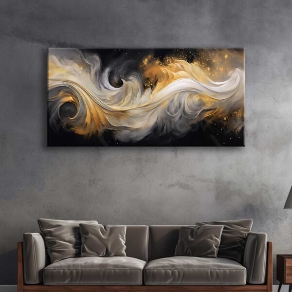 Soyut Dekoratif Kanvas Tablo -VOOV2663