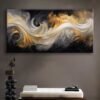 Soyut Dekoratif Kanvas Tablo -VOOV2663