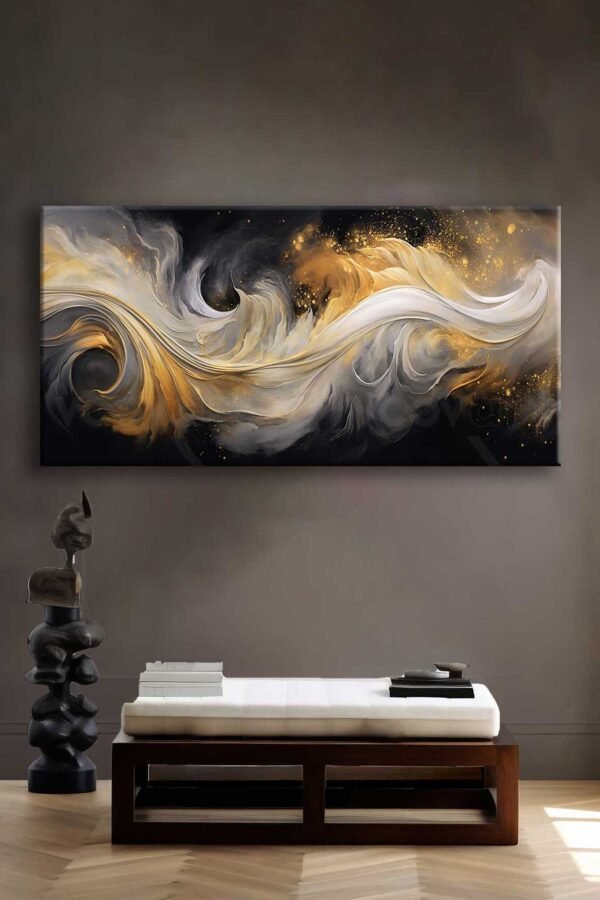 Soyut Dekoratif Kanvas Tablo -VOOV2663