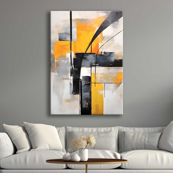 Soyut Dekoratif Kanvas Tablo - VOOV2668