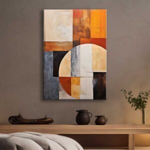 Soyut Modern Dekoratif Kanvas Tablo - VOOV2845