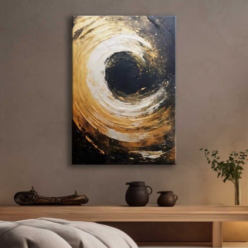 Soyut Dekoratif Kanvas Tablo - VOOV2670