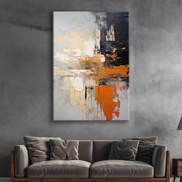 Soyut Dekoratif Kanvas Tablo - VOOV2671