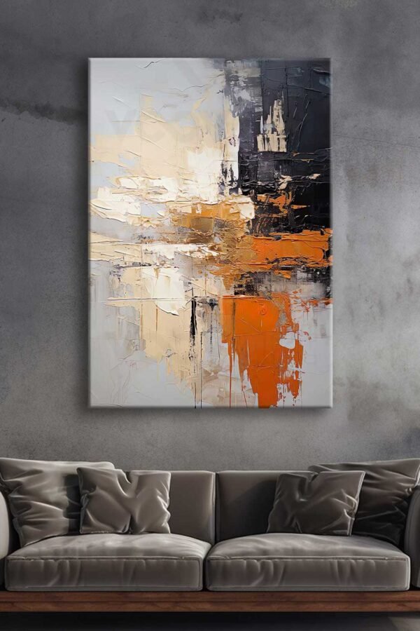 Soyut Dekoratif Kanvas Tablo - VOOV2671