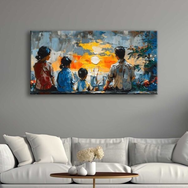 My Family Dekoratif Kanvas Tablo -VOOV2730