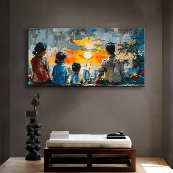 My Family Dekoratif Kanvas Tablo -VOOV2730