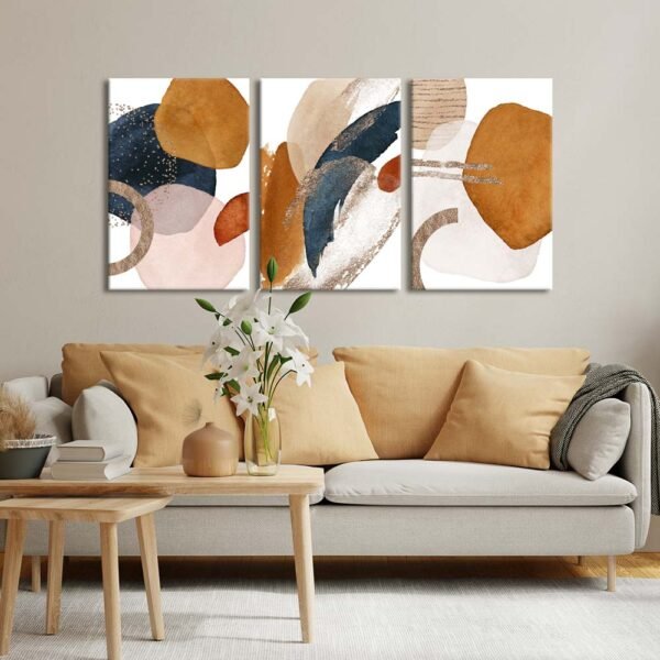 Kanvas Duvar Tablosu 3'lü Canvas Tablo Seti - VOOV4075