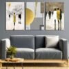Kanvas Duvar Tablosu 3'lü Canvas Tablo Seti - VOOV4082
