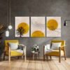 Kanvas Duvar Tablosu 3'lü Canvas Tablo Seti - VOOV4141