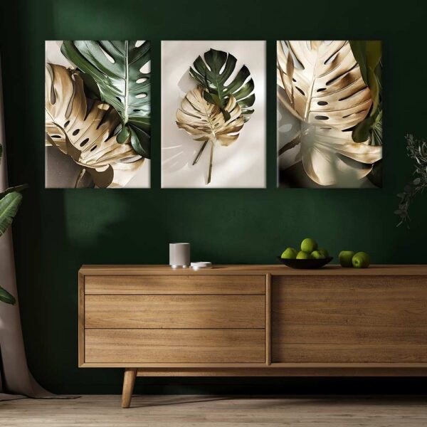 Kanvas Duvar Tablosu 3'lü Canvas Tablo Seti - VOOV4142