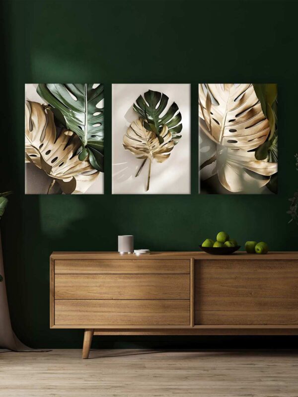 Kanvas Duvar Tablosu 3'lü Canvas Tablo Seti - VOOV4142